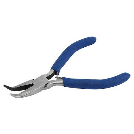 Mechanics Products 4-1/2 In. Carbon Steel Mini Bent Nose Pliers
